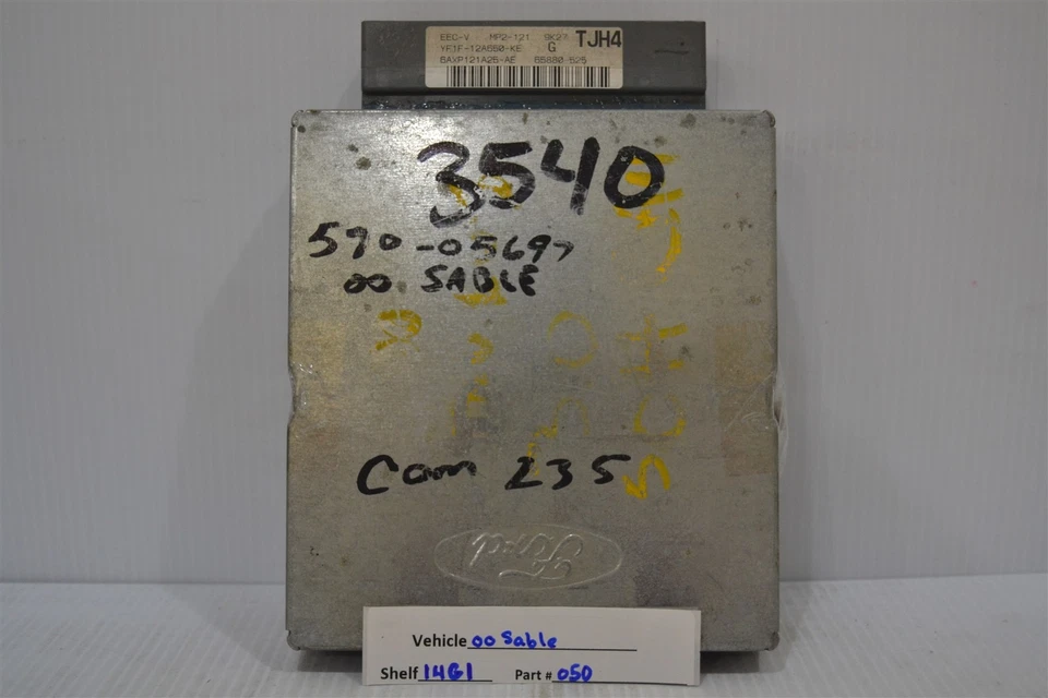 Unidad de control del motor YF1F12A650KE Ford Taurus Sable 2000 módulo ECU 14G1 050 B2 Foto 1 de 4