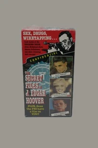 The Secret Files of J. Edgar Hoover (1991, VHS Box Set) - Picture 1 of 7