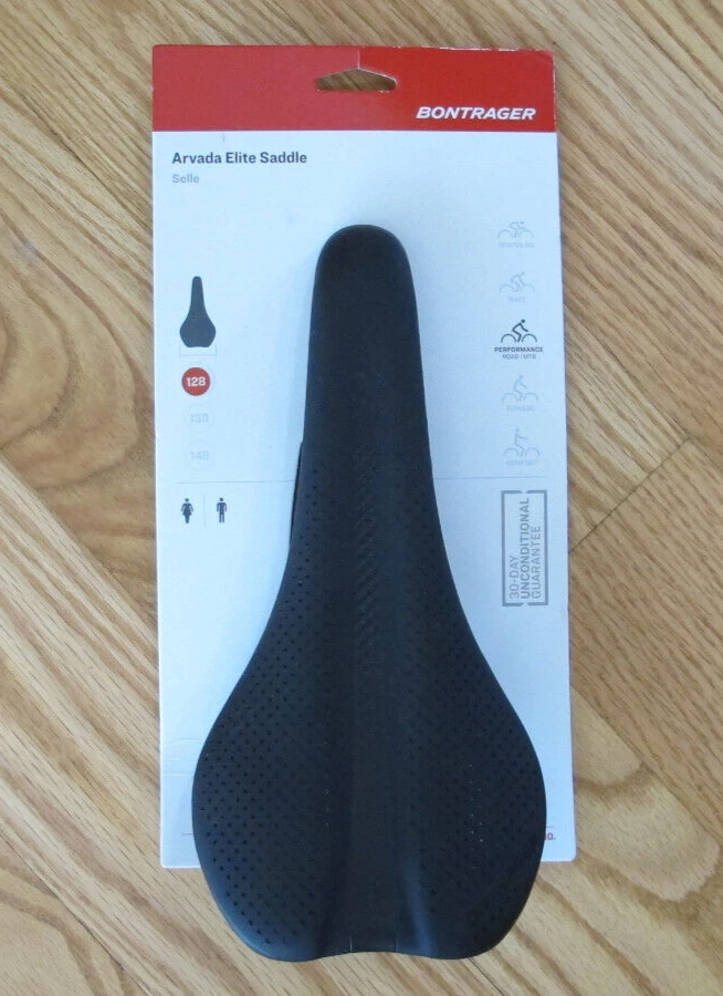 BONTRAGER Arvada Elite Bike Saddle 128 mm Black