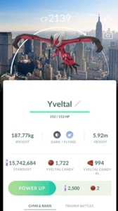 Yveltal Hintergrund New York Go Fest 2023 ✨Pokemon Trade✨ - Bild 1 von 1