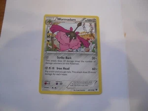 Pokémon TCG Wormadam Fates Collide 59/124 Regolare Non Comune BB - Foto 1 di 2