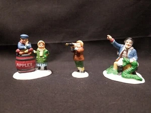 Dept 56 Village Accessory "The Old Man And The Sea" Set Of 3 - Picture 1 of 7