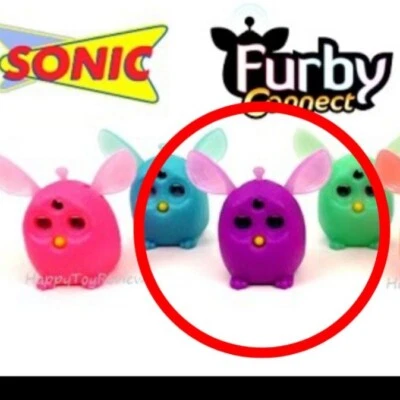 Furby Connect púrpura coleccionable nuevo en paquete Sonic Wacky Pack 2016 Foto 1 de 4