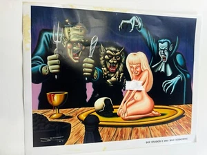Stampa fotografica "The Monster's Mementoes" 11 x 14 SOZ Studios FIRMATA Mike Sosnowski - Foto 1 di 8