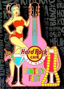2021 HARD ROCK CAFE KEY WEST FANTASY FEST SEXY BIKINI GIRL LE PIN - Bild 1 von 1