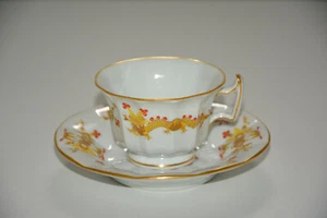 Meissen Drago di Corte Giallo Pfeifferzeit Moka Tazza Espresso - Foto 1 di 19