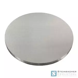Edelstahl Ronde V4A Ø 30-150mm Ankerplatte Deckel Flansch Bodenplatte Platte #10 - Bild 1 von 1