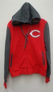 Cincinnati Reds Womens S French Terry Hooded Fleece 5538 - Picture 1 of 2