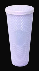 Starbucks 2021 Holiday Icy Lila Bling vaso tachonado taza fría 24 oz - Usado en Excelente Condición - Imagen 1 de 12