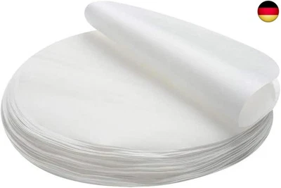 Backpapier Rundes Antihaft-Backpapier für Pfannen, Grill, Dampf, Hamburger  - Bild 1 von 4