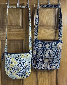 Vera Bradley Lot Of 2 Crossbody Bags - Picture 1 of 13