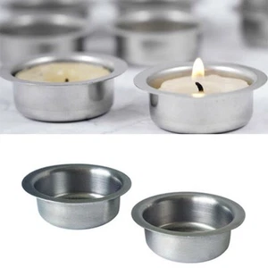 Accessories Candle Cups Hardware Metal 5*5*1.7cm Candle Holder Complete - Picture 1 of 12