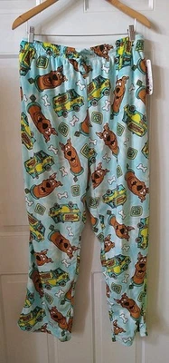 PANTALONES DE SALÓN SCOOBY DOO MYSTERY MACHINE CON VELLÓN, TALLA XL Foto 1 de 3