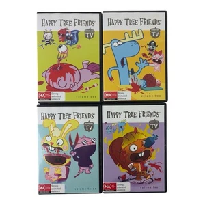 Happy Tree Friends Complete Season 1 Volume 1 2 3 4 Region 4 DVD Free Postage - Picture 1 of 8