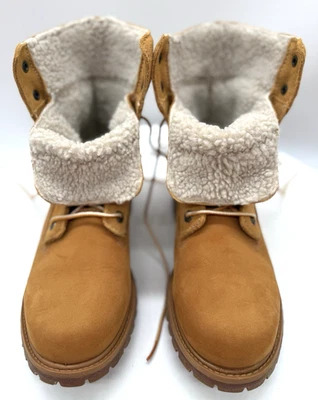 Timberland Linden Woods Impermeable Plegable Peluche Polar Oveja Para Mujer 9 Foto 1 de 4