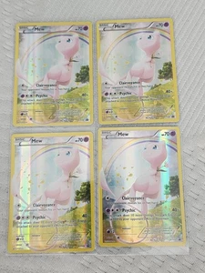 Mew Mythical Collection X 4 FULL ART Promo XY110 GENERATIONS Pokemon - Picture 1 of 6