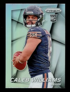 2024 Panini Prizm Caleb Williams #1 Rookie Silver Flashback Holo RC Bears B3R5 B - Imagen 1 de 2