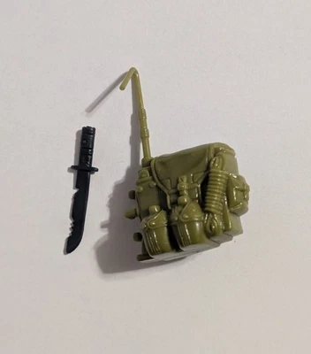 Mochila GI Joe Falcon 1987 de colección con accesorios de antena y armas - piezas años 80 Foto 1 de 4