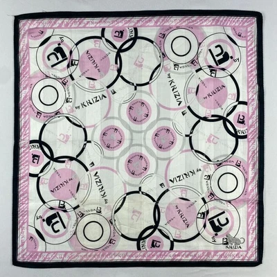 Pañuelo cuadrado de bolsillo vintage Krizia Foto 1 de 4