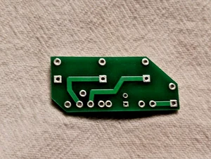 Zenith Transoceanic Electrolytic Capacitor Module Bare Circuit Board - Picture 1 of 2