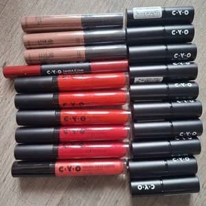 Lote grande de lápices labiales brillo de labios Cyo The Body Shop 20 paquete venta liquidación - Imagen 1 de 13
