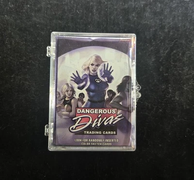 Tarjetas coleccionables Dangerous Divas Series 1 2011 - Juego completo de 72 cartas paralelas Foto 1 de 3