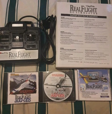 Great Planes Real Flight R/C Simulator Futaba Serial Port Controller Not Tested - Image 1 of 4