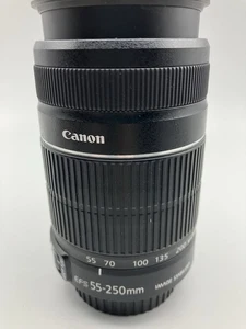Canon EF-S 55-250 mm f/4-5.6 IS II obiettivo zoom EOS 7D 80D - Foto 1 di 4