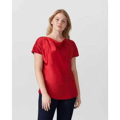 Blusa Estándar Universal 4XS 00-0 Viva Cuello Barco Top en Rojo Nueva Precio de venta sugerido por el fabricante $118 Foto 1 de 4