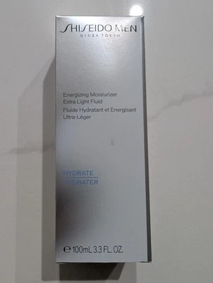 Shiseido Men Energizing Moisturizer Extra Light Fluid - 100mL / 3.3 Oz. SEALED - Image 1 of 4