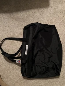 Nylon carrying Bag With Handles, Black - Picture 1 of 1