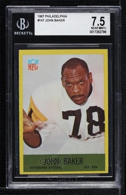 1967 Philadelphia John Baker #147 BGS 7.5 - Image 1 of 2
