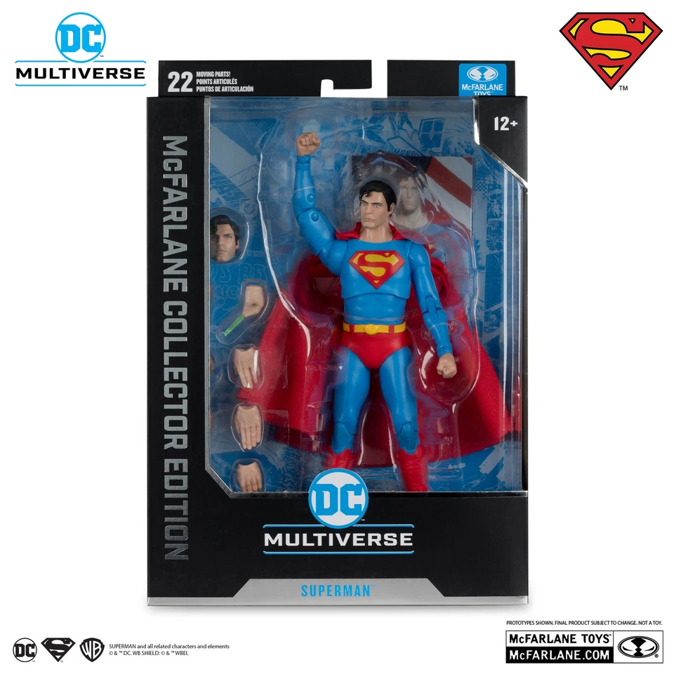 DC McFarlane Collector Edition - Superman: The Movie 1978 - SUPERMAN - MISB - image 1 of 1
