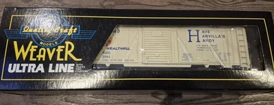 Weaver Harvilla's Steel Side Box Car RDG 2001 NIB Free Shipping - Image 1 of 2