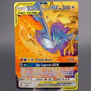 Moltres & Zapdos & Articuno GX 44/68 Holo Ultra Rare Hidden Fates NM - Bild 1 von 2
