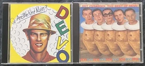 Devo 2 CD Q: Are We Not Men? A: We Are Devo! Hot Potatoes: The Best Of - Picture 1 of 2