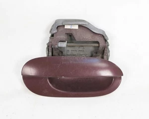 BMW E39 5-Series Metal Right Front Passengers Door Handle Red 1996-2003 OEM - Picture 1 of 3