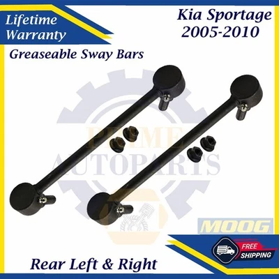 MOOG OEM Rear Greaseable Sway Bars for 2005-2010 Kia Sportage Lifetime Warranty - Image 1 of 4