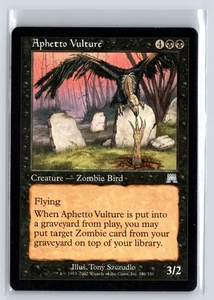 (2x) APHETTO VULTURE - Onslaught – MTG Magic the Gathering Card - Uncommon - Picture 1 of 6