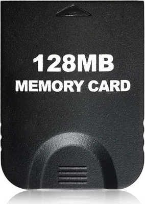 128MB(2043 Blocks) Gamecube Memory Card, High Speed Game Black-128MB  - Image 1 of 4