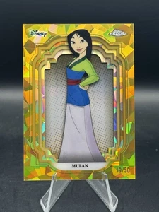 Mulan 2024 Topps Cromo Disney Zafiro Oro/50 - Imagen 1 de 2