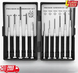 11-teiliges kleines Präzisions-Schraubendreher-Set, Mini-Schraubendreher-Set Kit, 6 Diff - Bild 1 von 10