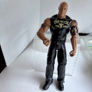 WWE The Rock Wresting Figure May Smell Loose Limbs 7 Inch Mattel - Picture 1 of 8