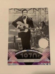 2011 Topps American Pie #106 JOHNNY CASH Singer/Songwriter 1970s - Picture 1 of 2