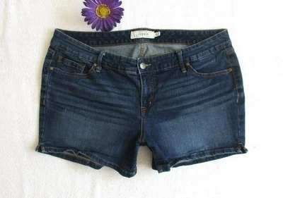 Женские темно-синие джинсовые шорты TORRID со средней посадкой размер 20 - Изображение 1 из 4