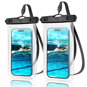 YOSH Senza Bordi Custodia Impermeabile Smartphone IPX8 Cover Subacquea 2 Pezz... - Imagen 1 de 6