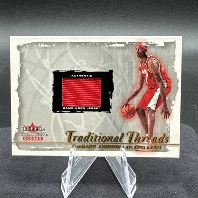 2001 Fleer Traditions Glossy - Traditional Threads - DerMARR Johnson (Mem) - Image 1 of 2