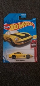 Hot Wheels Nissan 5/5 Nissan FairLady Z 54/250 yellow NIP - Picture 1 of 4