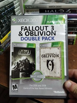 Fallout 3 & Oblivion Double Pack - Xbox 360 Foto 1 de 4