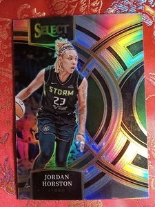 Jordan Horston 2024 SELECT WNBA Basketball SILVER PRISM #104 Seattle Storm - Picture 1 of 1